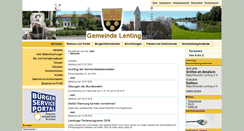 Desktop Screenshot of lenting.de